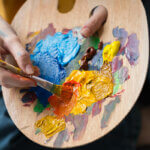 Acrylfarben