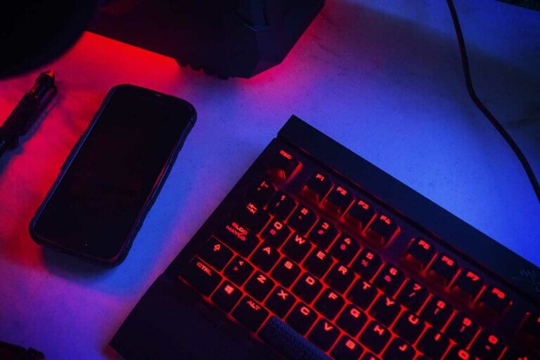 Beleuchtete Keyboards