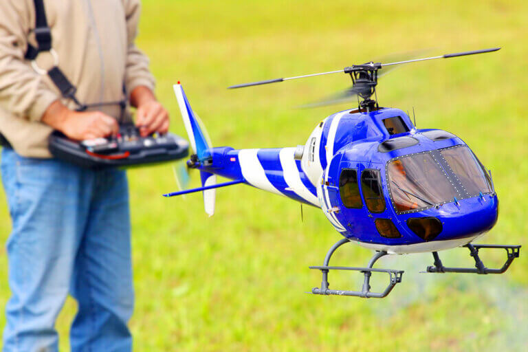 Ferngesteuerte Hubschrauber
