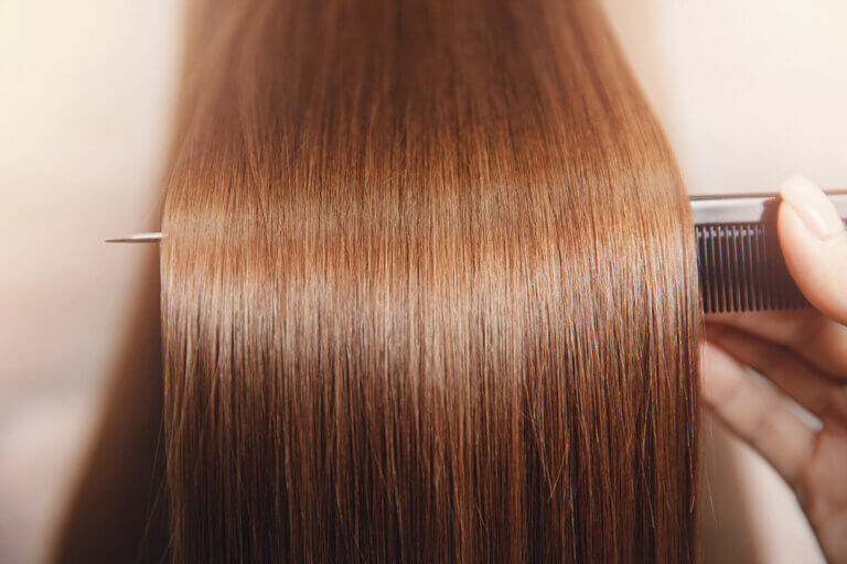 Keratin-Pflegeshampoos