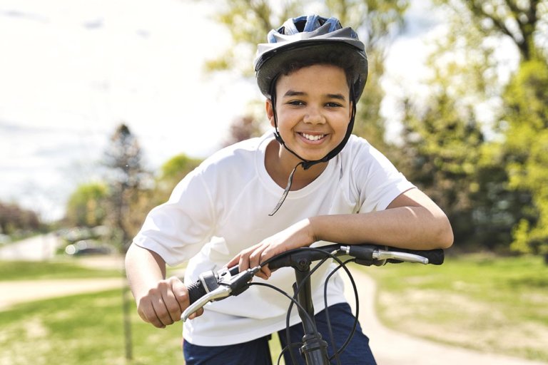 Kinderfahrradhelme