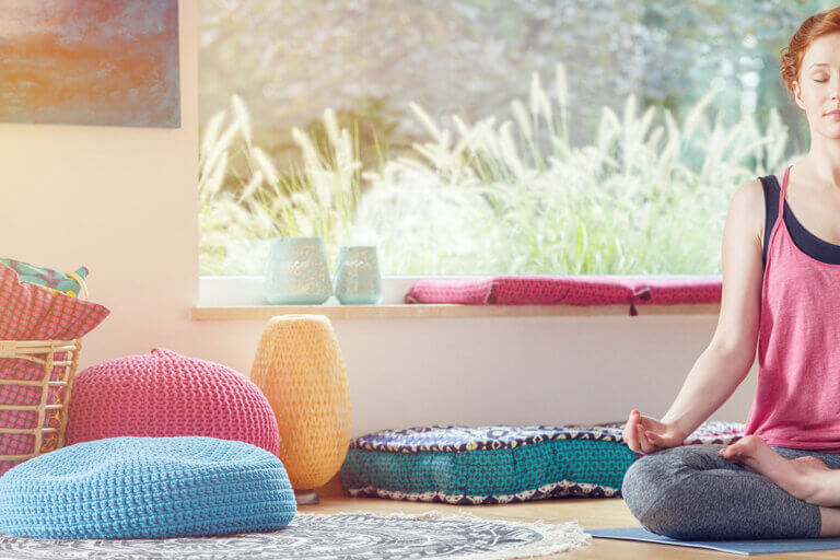 Meditationskissen