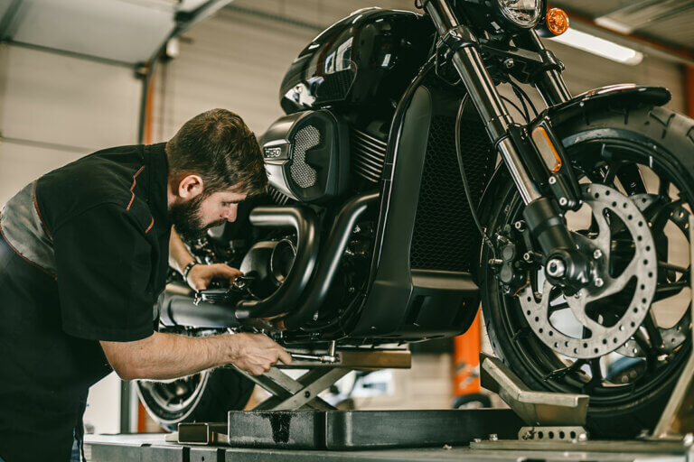 Motorradheber